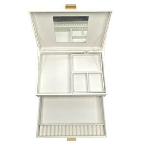 a new day Two Drawer Organizer Jewelry Box - 4” x 8” x 11”